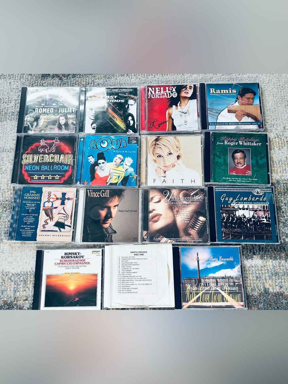 Music CD Collection – 15 CDs – Mixed Genres – Rock, Pop, Country & More